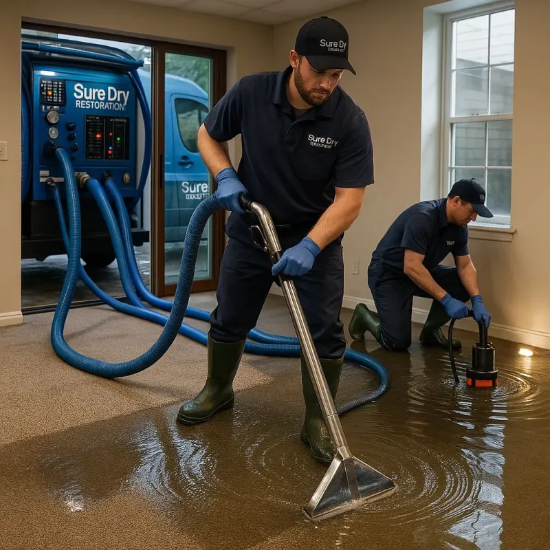 Water Extraction and Removal process in Monfort Heights, OH
